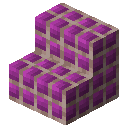artisanat:magenta_brick_tile_stairs